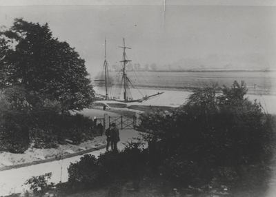 River Ribble from Whinfield House, Ashton-on-Ribble, Preston