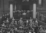 Proclamation of King Edward VIII, Town Hall, Preston