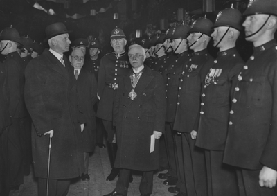 Inspection of Police Force, Public Hall, Preston