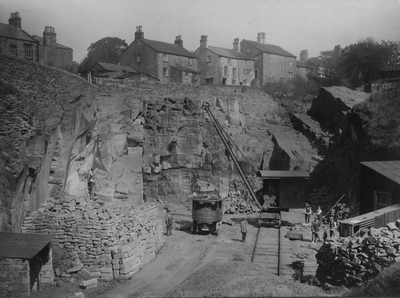 Corporation's old quarry, Lower Lane, Longridge