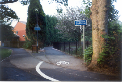 Cycle track, Chorley