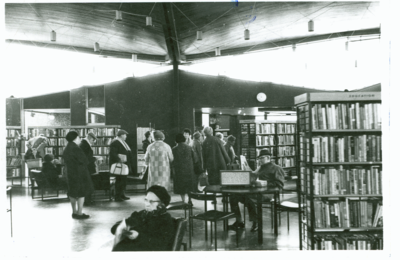 Morecambe Library- Lending Library c1970