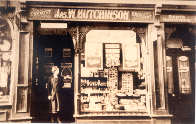 Hutchinson's chemist shop, Sandy Lane, Skelmersdale