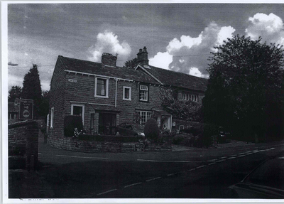 Cottages at Jun. of Higham Hall Road & Sabden Road