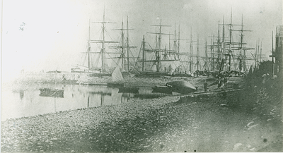 Lancaster Sailing Ships Bound For West Indies at Glasson Dock