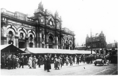 Market Hall and stalls