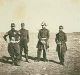 General Beuret and Officers of his Staff