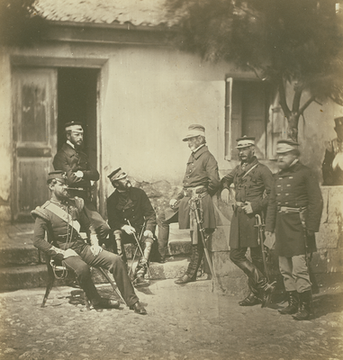 Major General Estcourt and Staff