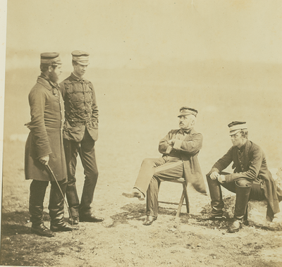 Lieutenant General Barnard and Staff