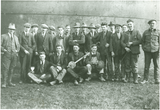 Miners at Moorfield Colliery, Altham