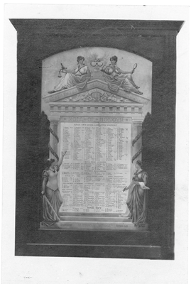 Memorial from St. Thomas's School, Lancaster