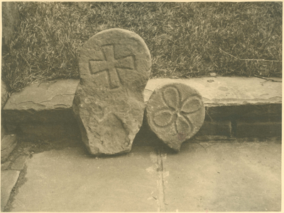 Witch stones in the Churchyard