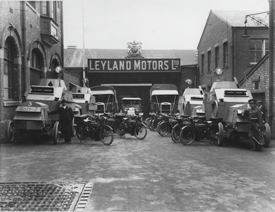 Armoured cars at Leyland Motors