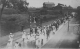 St Paul's walking day procession, Lostock Hall