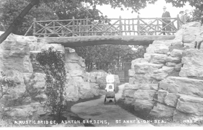 Rustic Bridge, Ashton Gardens, St Anne's on Sea