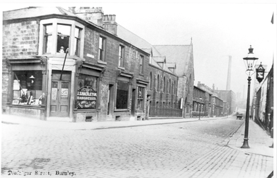 Trafalgar Street in Burnley