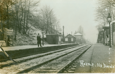 Holme Railway Station near Burnley