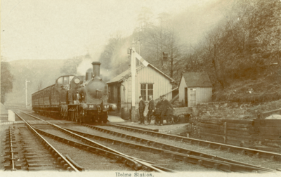 Holme Railway Station near Burnley