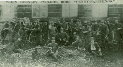 Cyclists of the 1880's, Burnley