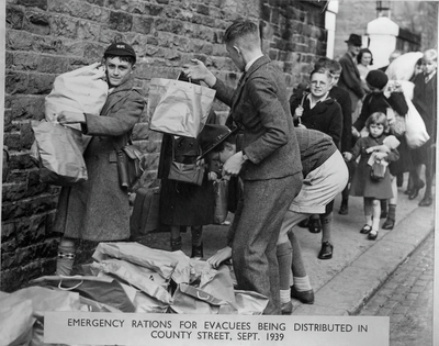 Evacuees, County Street, Lancaster