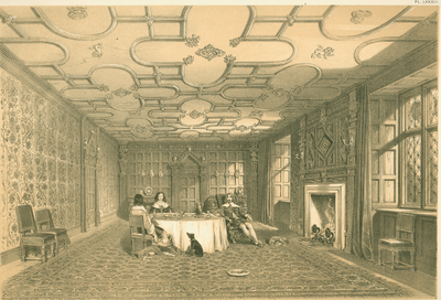 Dining Room, Levens Hall, Westmorland
