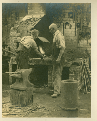 Workers in iron