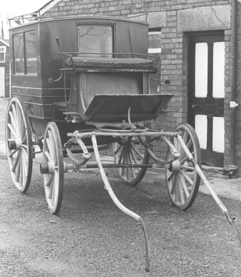 Horse drawn carrage from 'Royal Umpire' Museum, Ulnes Walton