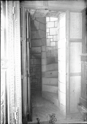 Waddington Old Hall.
Hidden Stairway.