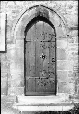 Whalley Church - Chancel Door