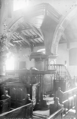 Slaidburn Parish Church, Three Decker Pulpit