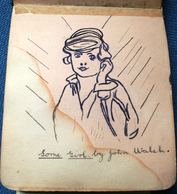 A Fleetwood Autograph Album of drawings and poems 1917-1920