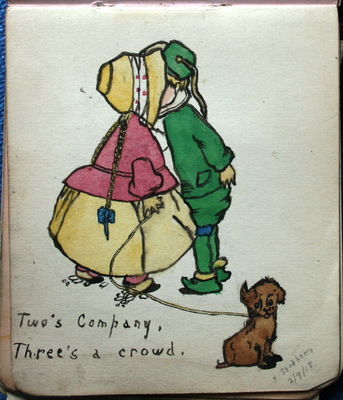 A Fleetwood Autograph Album of drawings and poems 1917-1920