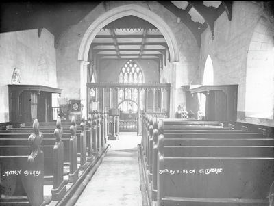 Mytton Church interior