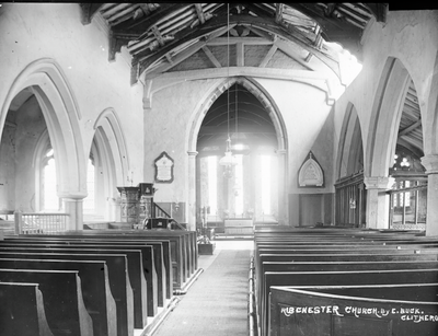 Ribchester. St Wilfrid's Church Interior
