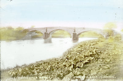 Ribchester. Bridge over the Ribble.