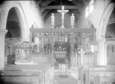 Church interior, Waddington