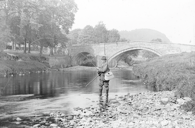 Fisherman Near Newton Bridge
