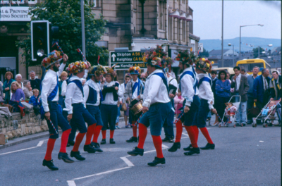 Nelson Centenary - Morris Dancers in the town centre