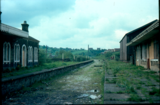 Derelict railway station