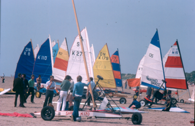 Sand yachting, Lytham St Annes