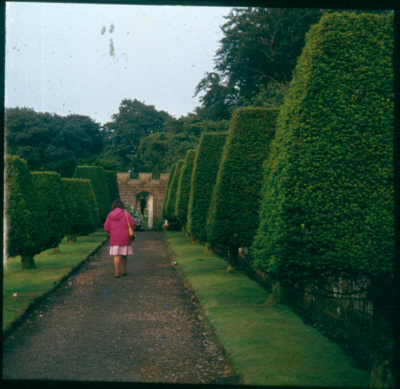 Hoghton Tower gardens