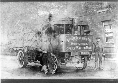Steam wagon, G and R Dewhurst, Higher Walton