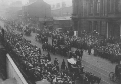 Funeral of Dan Irving, Burnley Labour M.P. 1924