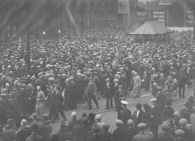 Corporation Jubilee celebrations band concert 1928 Accrington.