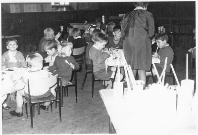 Dinnertime at Eccleston Primary School, Eccleston